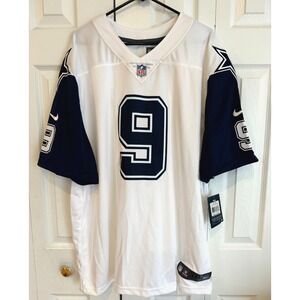 NEW Nike On Field Dallas Cowboys #9 Tony Romo Stitched Jersey White Men's Sz 3XL